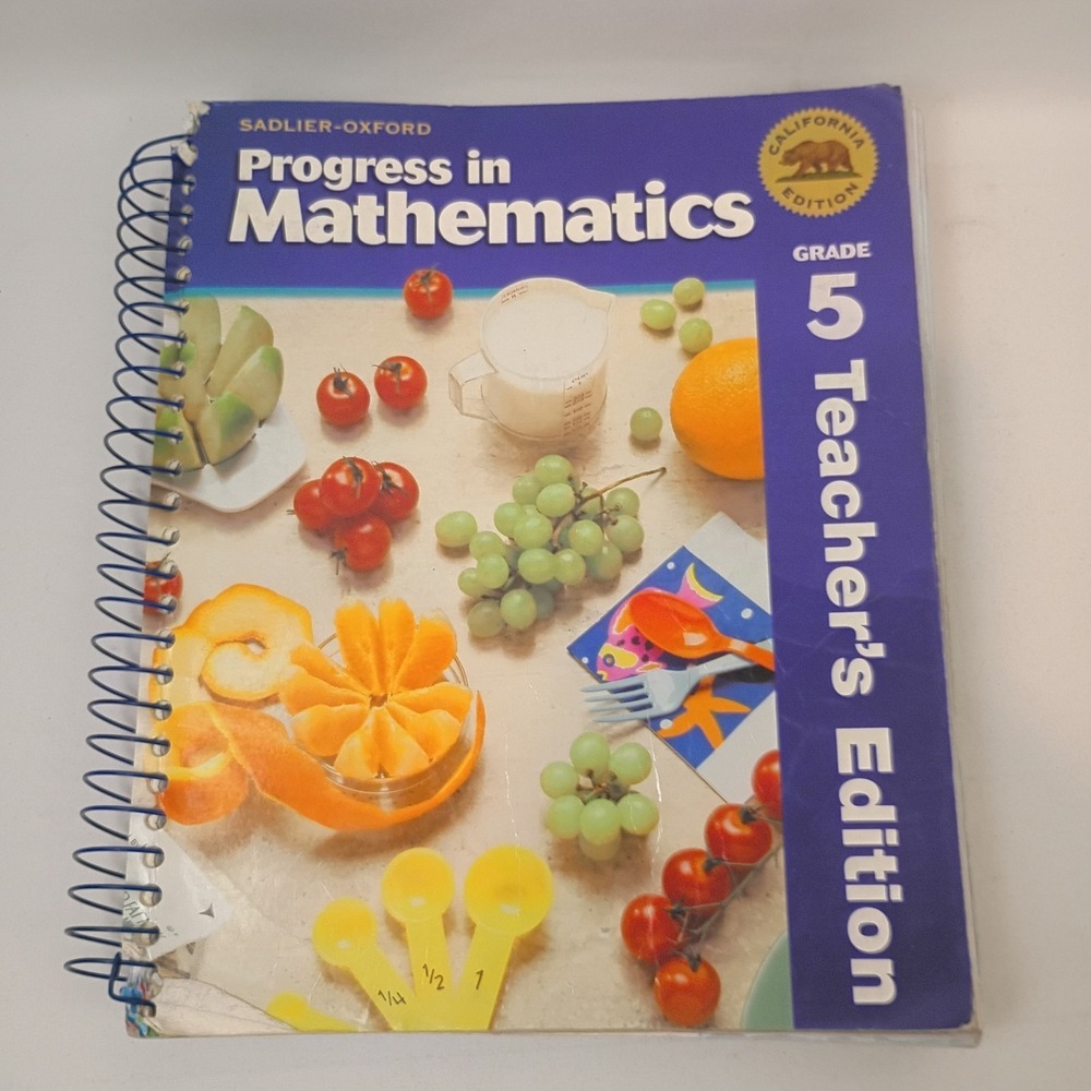 Progress In Mathematics, Teacher's Edition, Grade 5 by Sadlier-Oxford